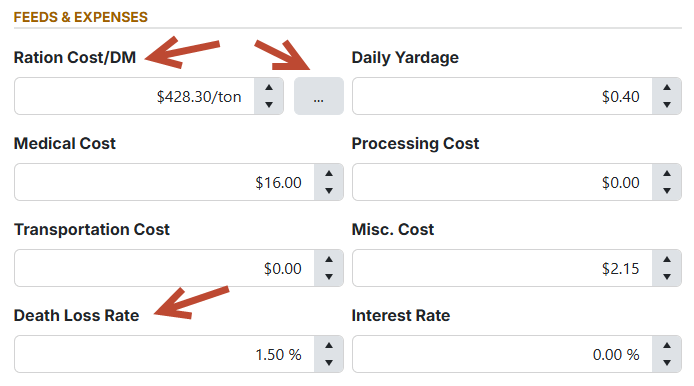 FLS Cloud Breakeven Predictor Feed and Expenses